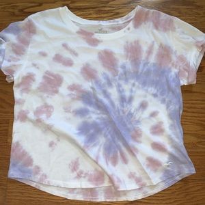 hollister tie dye top